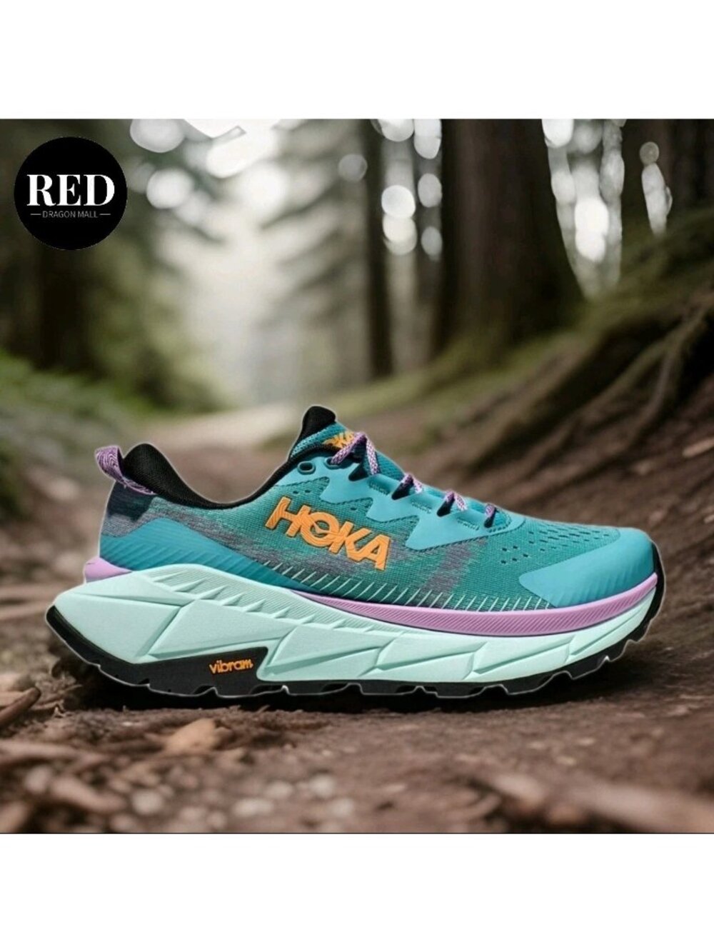 Hoka One One Skyline-Float X Hiking Vibram Shoes - Women's Size 9.5 - Picture 13 of 13